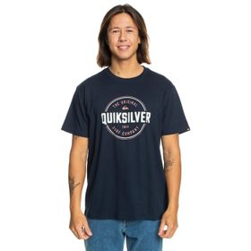 Quiksilver Circle Up Lacivert Erkek T-shirt