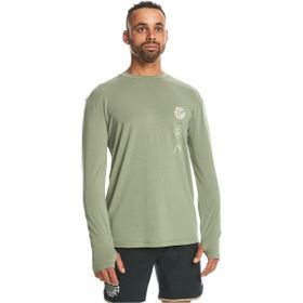 Quiksilver Coastal Run Ls Renkli Erkek T-shirt