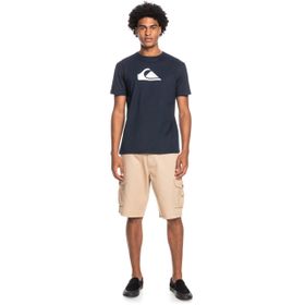 Quiksilver Comp Logo SS Siyah Erkek T-shirt