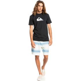 Quiksilver Comp Logo SS Siyah Erkek T-shirt