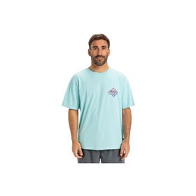 Quiksilver EGYZT08023-AQSK Gh Qs Crystal Jet Mavi Günlük Stil Erkek T-shirt