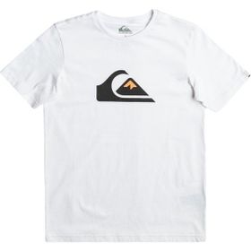 Quiksilver EQBZT04369 Beyaz Comp Logo Erkek Çocuk T-shirt
