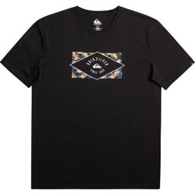 Quiksilver EQBZT04590 Siyah Circled Line Erkek Çocuk T-shirt