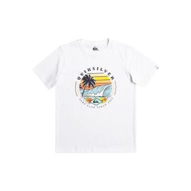 Quiksilver EQBZT04641 Qssurfclub B Tees Beyaz Çocuk T-shirt