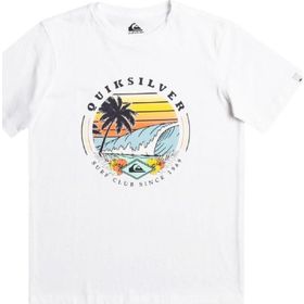 Quiksilver EQBZT04641 Qssurfclub B Tees Beyaz Çocuk T-shirt