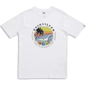 Quiksilver EQBZT04641-WBB0 Beyaz Erkek Çocuk T-Shirt