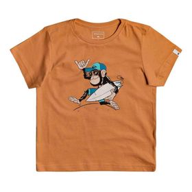 Quiksilver EQKZT03372-NLF0 Turuncu Banalleys Boy Çocuk T-Shirt