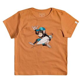 Quiksilver EQKZT03372-NLF0 Turuncu Banalleys Boy Çocuk T-Shirt