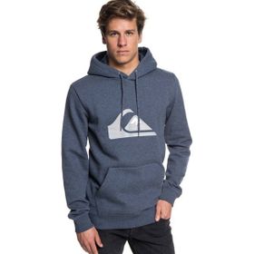 Quiksilver EQYFT03856 Lacivert Big Logo Hoodie Erkek Sweatshirt