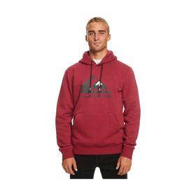 Quiksilver EQYFT04450-25333 Kırmızı Big Logo Hood Erkek Sweatshirt