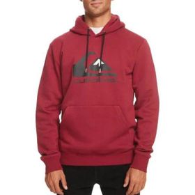 Quiksilver EQYFT04450-25333 Kırmızı Big Logo Hood Erkek Sweatshirt