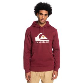 Quiksilver EQYFT04450 Big Logo Hood Kırmızı Erkek Sweatshirt