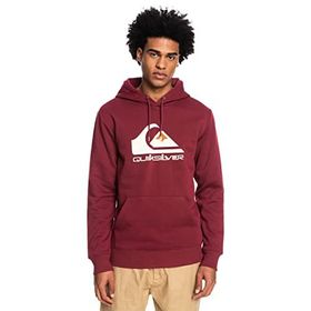 Quiksilver EQYFT04450 Big Logo Hood Kırmızı Erkek Sweatshirt