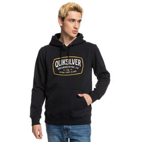 Quiksilver EQYFT04456 Siyah High Cloud Hood Erkek Sweatshirt