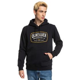 Quiksilver EQYFT04456 Siyah High Cloud Hood Erkek Sweatshirt