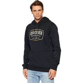 Quiksilver EQYFT04456 Siyah High Cloud Hood Erkek Sweatshirt