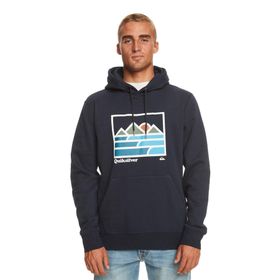 Quiksilver EQYFT04832-12818018 Landscape Lines Lacivert Erkek Sweatshirt