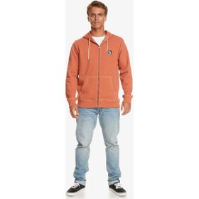 Quiksilver EQYFT04861-12828 Turuncu The Original Fz Hood Erkek Sweatshirt