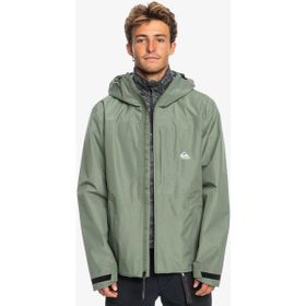 Quiksilver EQYJK03992 Over Cast Gore Tex Jk Yeşil Erkek Mont