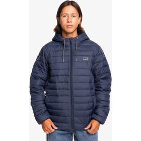 Quiksilver EQYJK04008 Scaly Hood Lacivert Erkek Kapüşon Yaka Ceket