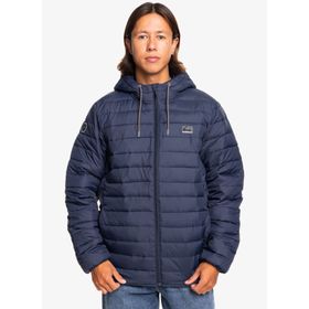 Quiksilver EQYJK04008 Scaly Hood Lacivert Erkek Kapüşon Yaka Ceket