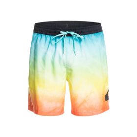 Quiksilver EQYJV03839 Everyday Faded Logo Voll Normal Bel Desenli Siyah Erkekşort Mayo 5002869473