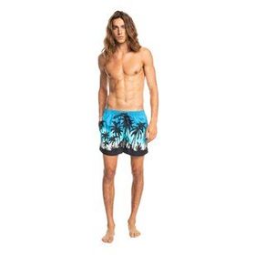 Quiksilver EQYJV03861 Everyday Paradise Volley Normal Bel Desenli Mavi Erkek Şort Mayo