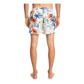 Quiksilver EQYJV03867 Everyday Garden Path Vol Normal Bel Desenli Bej Erkek Şort Mayo