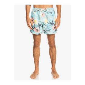 Quiksilver EQYJV03867 Everyday Garden Path Vol Normal Bel Desenli Bej Erkek Şort Mayo