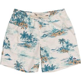 Quiksilver EQYJV04063 Longmanhill Volley Beyaz Erkek Mayo Şort