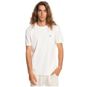 Quiksilver EQYKT04092 Essentials Ss Bisiklet Yaka Normal Kalıp Baskılı Beyaz Erkek T-Shirt