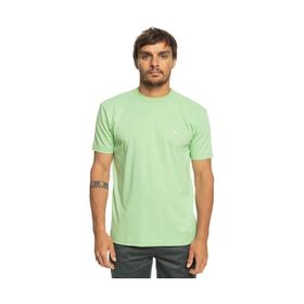 Quiksilver EQYKT04092 Essentials Yeşil Erkek T-Shirt
