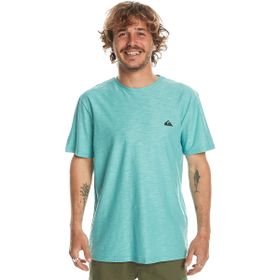 Quiksilver EQYKT04337-BHA0 Slub Roundneck Mavi Günlük Stil Erkek T-Shirt