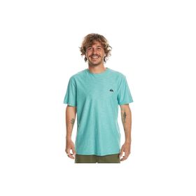 Quiksilver EQYKT04337-BHA0 Slub Roundneck Mavi Günlük Stil Erkek T-Shirt