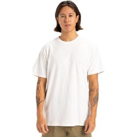 Quiksilver EQYKT04377 Ekru Slub Roundneck Erkek Kısa Kollu Tişört