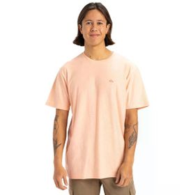 Quiksilver EQYKT04377 Somon Slub Roundneck Erkek Kısa Kollu Tişört