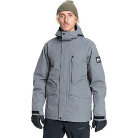 Quiksilver EQYTJ03266-SJE0 Mission Soli JK M SNJT Gri Erkek Outdoor Ceket
