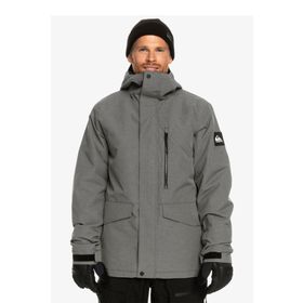 Quiksilver EQYTJ03266-SJE0 Mission Soli JK M SNJT Gri Erkek Outdoor Ceket