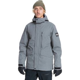 Quiksilver EQYTJ03266-SJE0 Mission Soli JK M SNJT Gri Erkek Outdoor Ceket