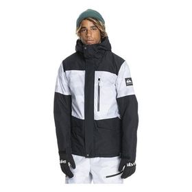 Quiksilver EQYTJ03339 Mission Printed Block Jk Erkek Snowboard Mont