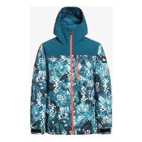 Quiksilver EQYTJ03430-BSM0 Mavi Morton Erkek Snowboard Kayak Montu