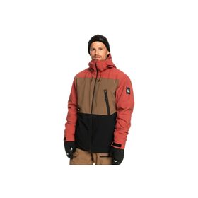 Quiksilver EQYTJ03431-CPV0 Sycamore Erkek Gri Kayak Montu