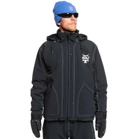 Quiksilver EQYTJ03443-TRUE-BLACK Live Wire Siyah Erkek Outdoor Montu
