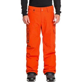 Quiksilver EQYTP03145 Turuncu Porter Erkek Su Geçirmez Snowboard Kar Pantolonu