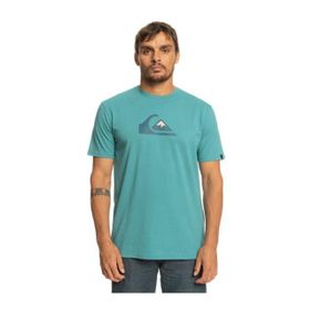 Quiksilver EQYZT06534 Complogo Tees Mavi Erkek T-shirt