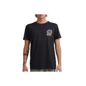 Quiksilver EQYZT06666 Wary Eye Ss Bisiklet Yaka Normal Kalıp Baskılı Siyah Erkek T-Shirt