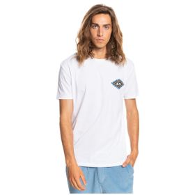 Quiksilver EQYZT06667 Mythic Limits Ss Bisiklet Yaka Normal Kalıp Baskılı Beyaz Erkek T-Shirt