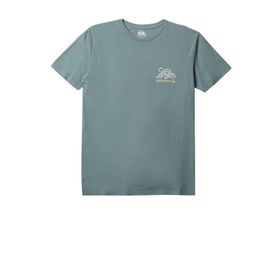 Quiksilver EQYZT06701 Slow Mover Ss Bisiklet Yaka Normal Kalıp Baskılı Mavi Erkek T-Shirt