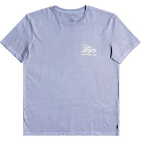 Quiksilver EQYZT06701 Slow Mover Ss Bisiklet Yaka Normal Kalıp Baskılı Mavi Erkek T-Shirt