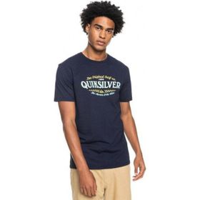 Quiksilver EQYZT06710 Lacivert Check On It Erkek T-Shirt